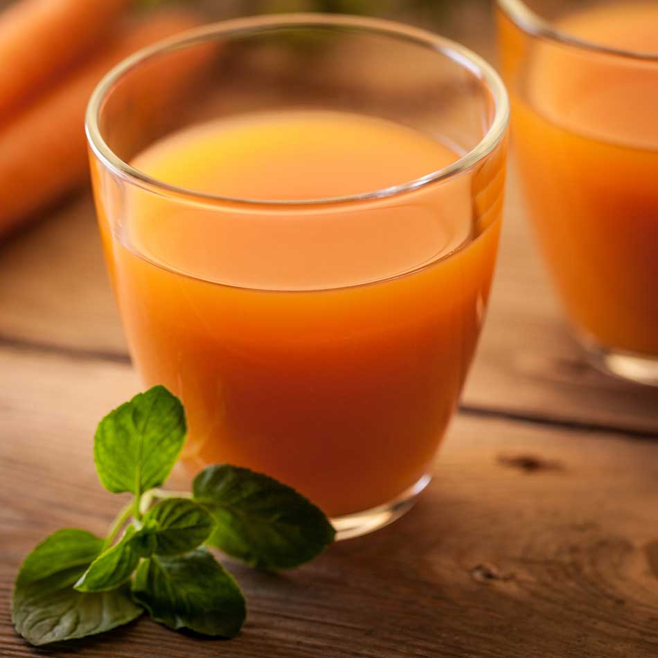 A Glass Of Carrot Juice