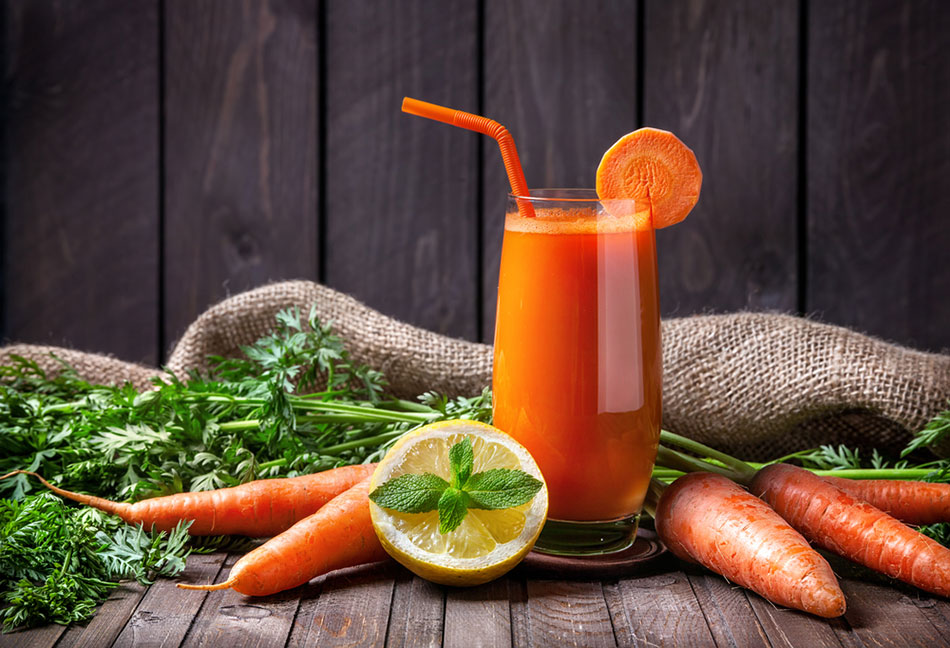 Carrot Juice And Tops Benefits
