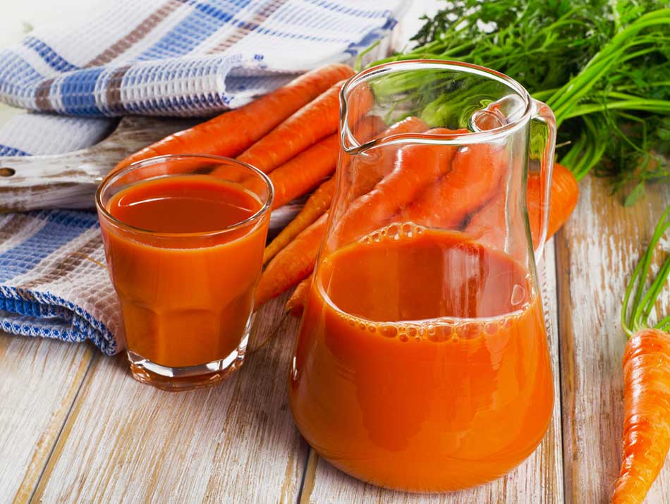 Carrot Juice In A JUg