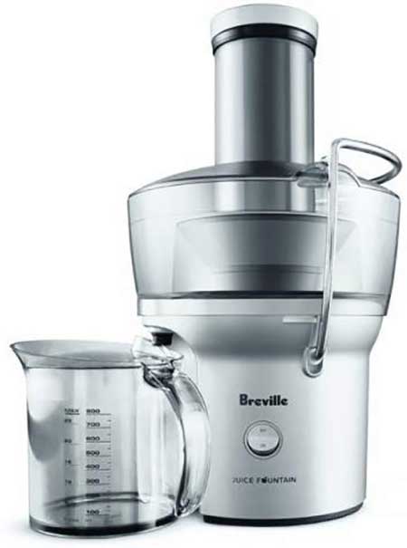 Breville BJE200XL Compact Juice Fountain 700 Watt Juice Extractor