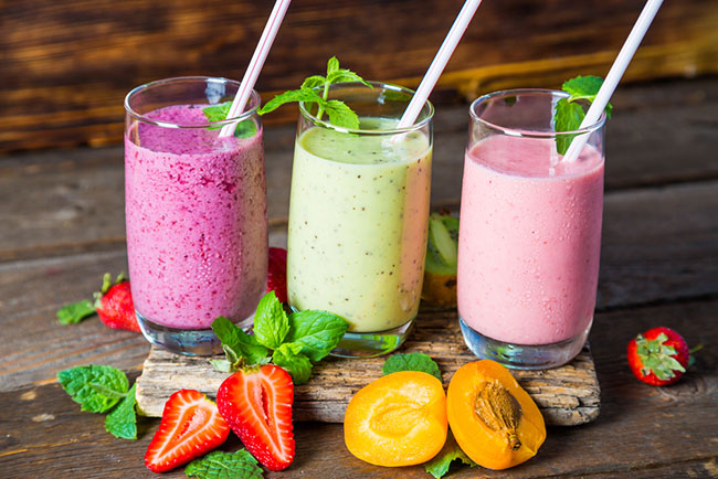 Three Healthie Smoothies Fresh From The Blender