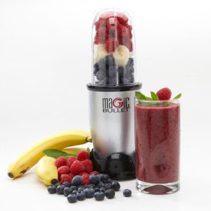 Magic Bullet Making A Smoothie