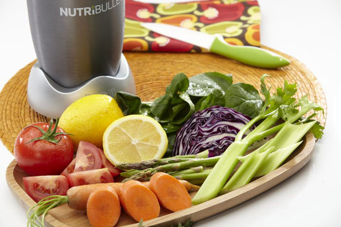 Nutribullet And vegetables