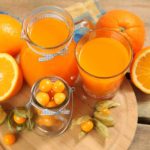 Orange Juice Made From An Orange