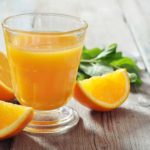 Orange Juice Made In A Blender