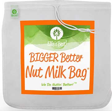 Ellie's best pro nut milk bag for juicing