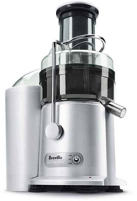  Breville JE98XL Juice Fountain Plus 850 Watt Juice Extractor