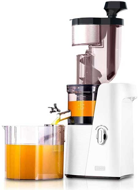  SKG Slow Masticating Juicer Cold Press 36 RPM Big Mouth Juice Extractor