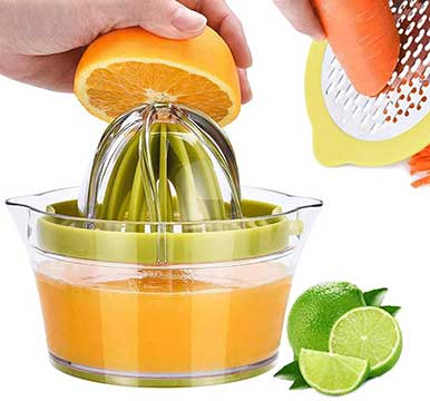  Drizom Citrus Lemon, Lime & Orange Juicer