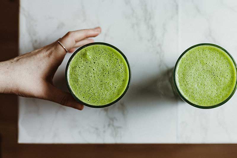 Green juice on keto