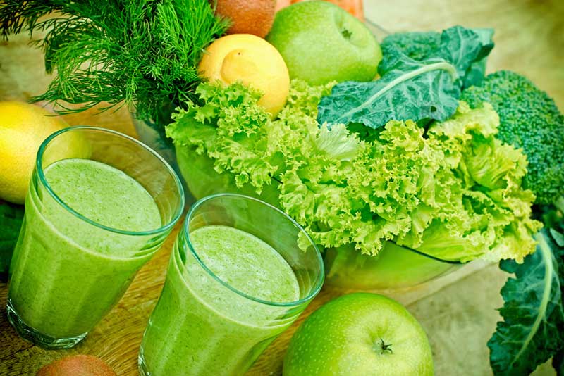   Some of the best ingredients for green juice